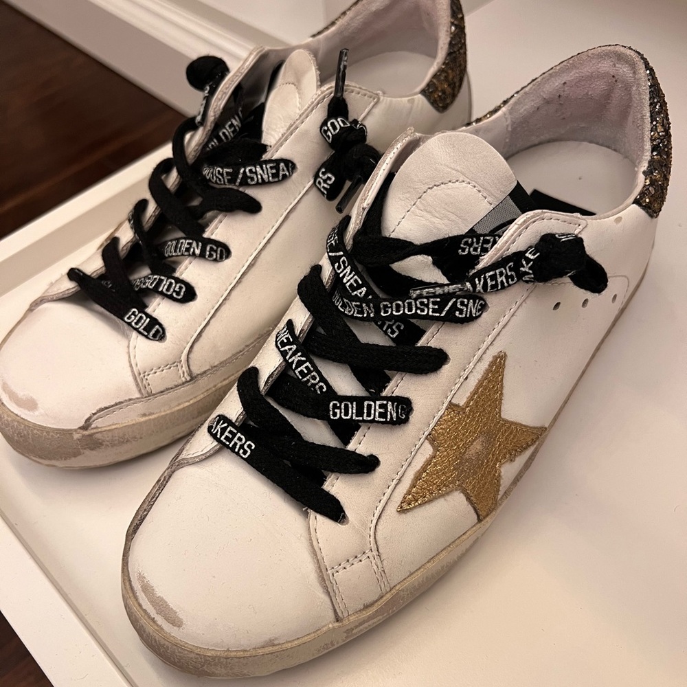 Golden Goose Deluxe Brand Glitter Sneaker